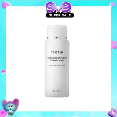 TIRTIR - Hydro Boost Enzyme Powder Wash (Buffs Away Dead Skin Cells & Reduces Blackheads) 75g (Expiry: Aug`2027) image