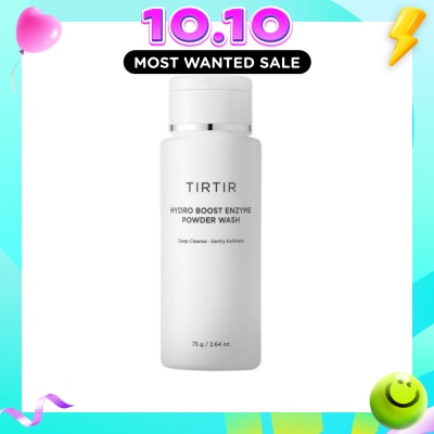 TIRTIR Hydro Boost Enzyme Powder Wash (Buffs Away Dead Skin Cells & Reduces Blackheads) 75g (Expiry: Aug`2027) image