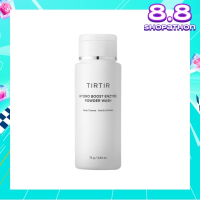 TIRTIR Hydro Boost Enzyme Powder Wash (Buffs Away Dead Skin Cells & Reduces Blackheads) 75g