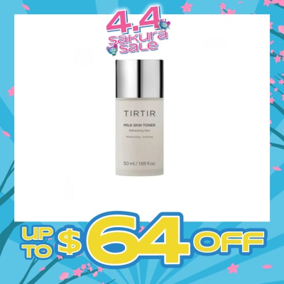 TIRTIR - Milk Skin Toner Refreshing Skin (For Moisturizing & Soothing) 50ml