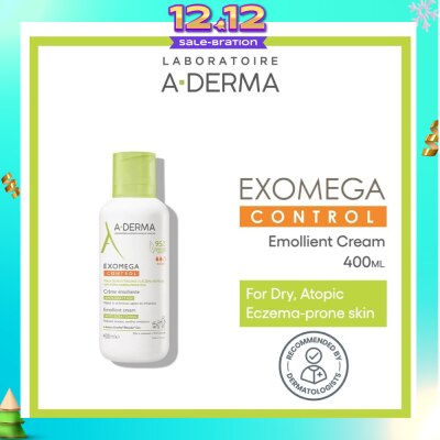 ADERMA Exomega Control Emollient Fragrance-free Anti-Sratching Cream (For Dry Atopy Prone Skin) 400ml