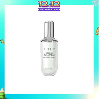 TIRTIR Ceramic Milk Ampoule (For Glow, Moisture & Nourishing) 40ml