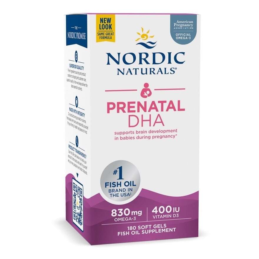 Prenatal DHA in Fish Gelatin 180 Soft Gels