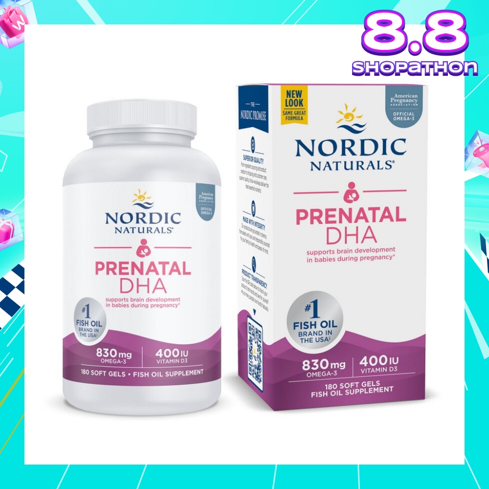 Prenatal DHA in Fish Gelatin 180 Soft Gels