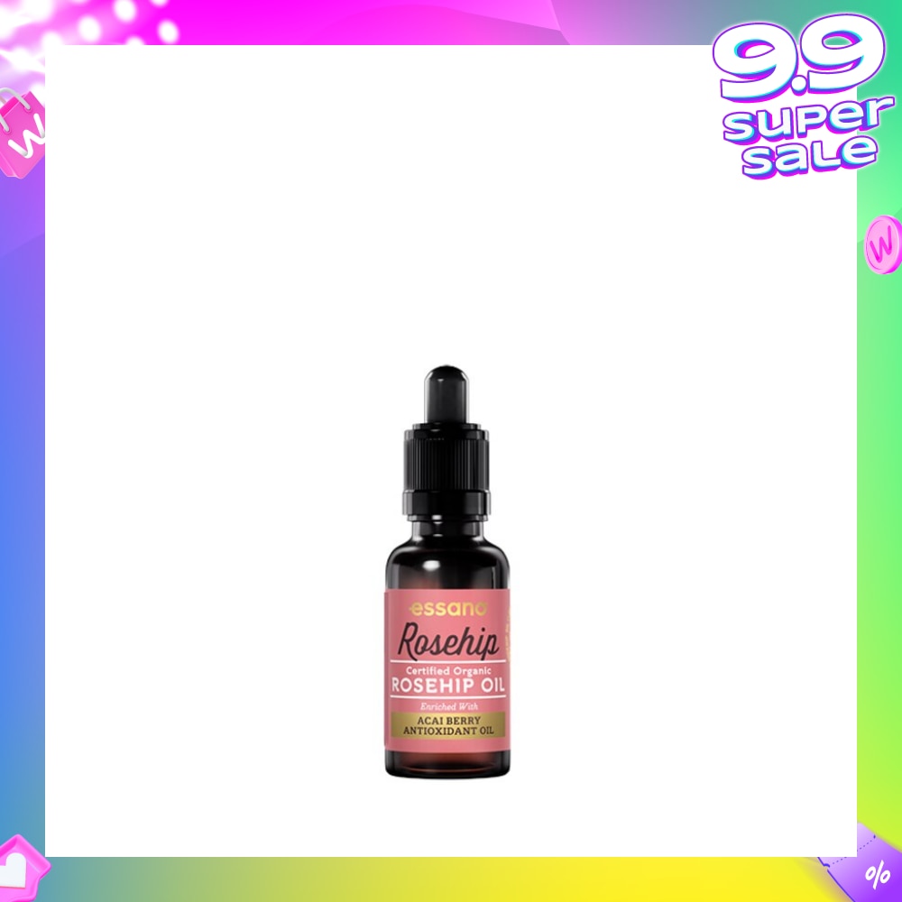 Certified Organic Rosehip Oil 20ml