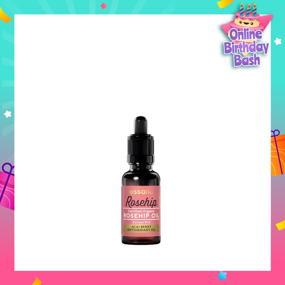 Certified Organic Rosehip Oil 20ml