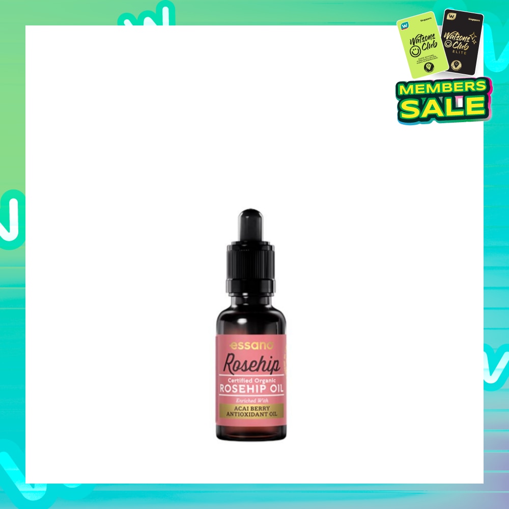 Certified Organic Rosehip Oil 20ml
