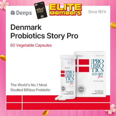 DENPS [CNY] Denmark Probiotics Story Pro For Gut Health Vegetarian Capsule 60s