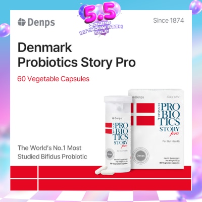 DENPS - Denmark Probiotics Story Pro For Gut Health Vegetarian Capsule 60s