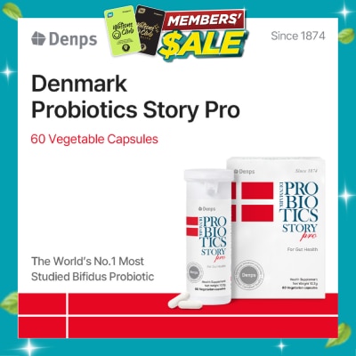 DENPS Denmark Probiotics Story Pro For Gut Health Vegetarian Capsule 60s image