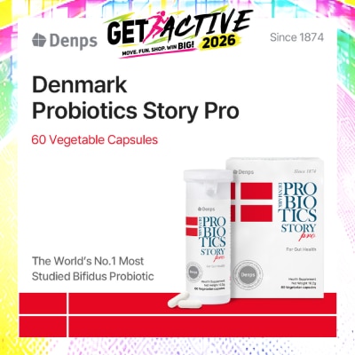 DENPS - Denmark Probiotics Story Pro For Gut Health Vegetarian Capsule 60s image
