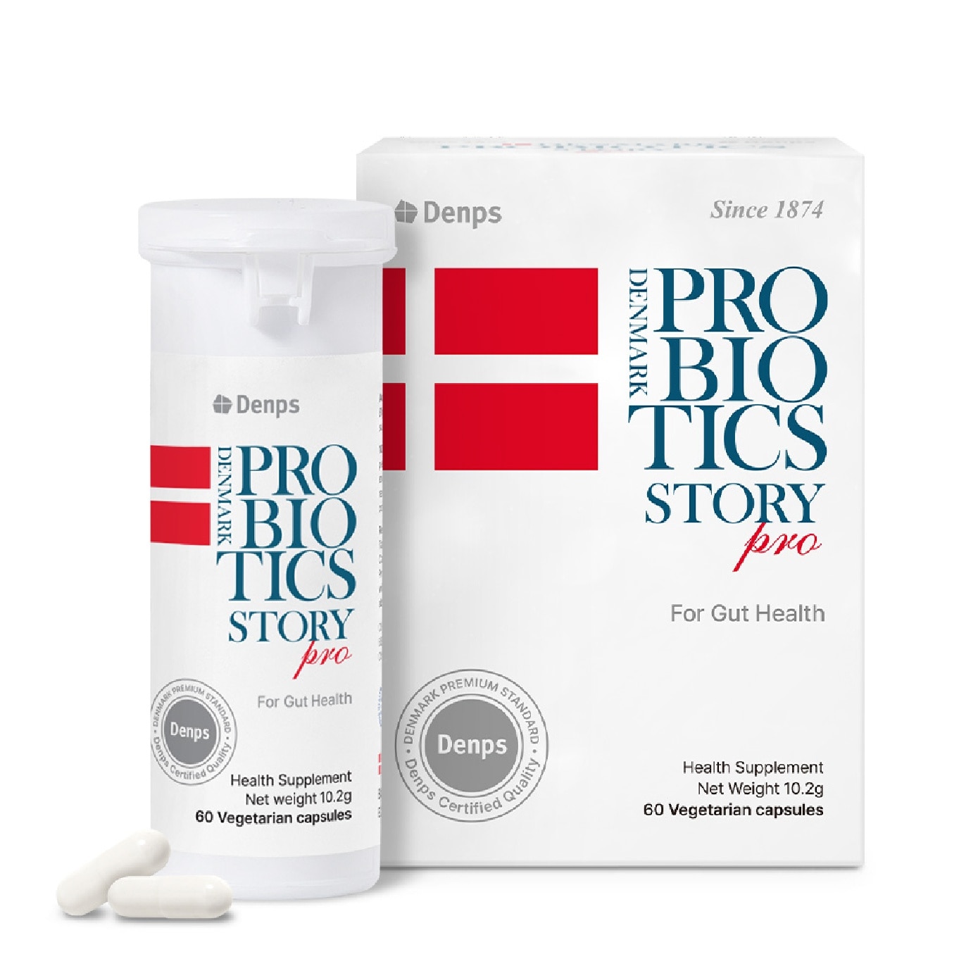 [CNY] Denmark Probiotics Story Pro For Gut Health Vegetarian Capsule 60s