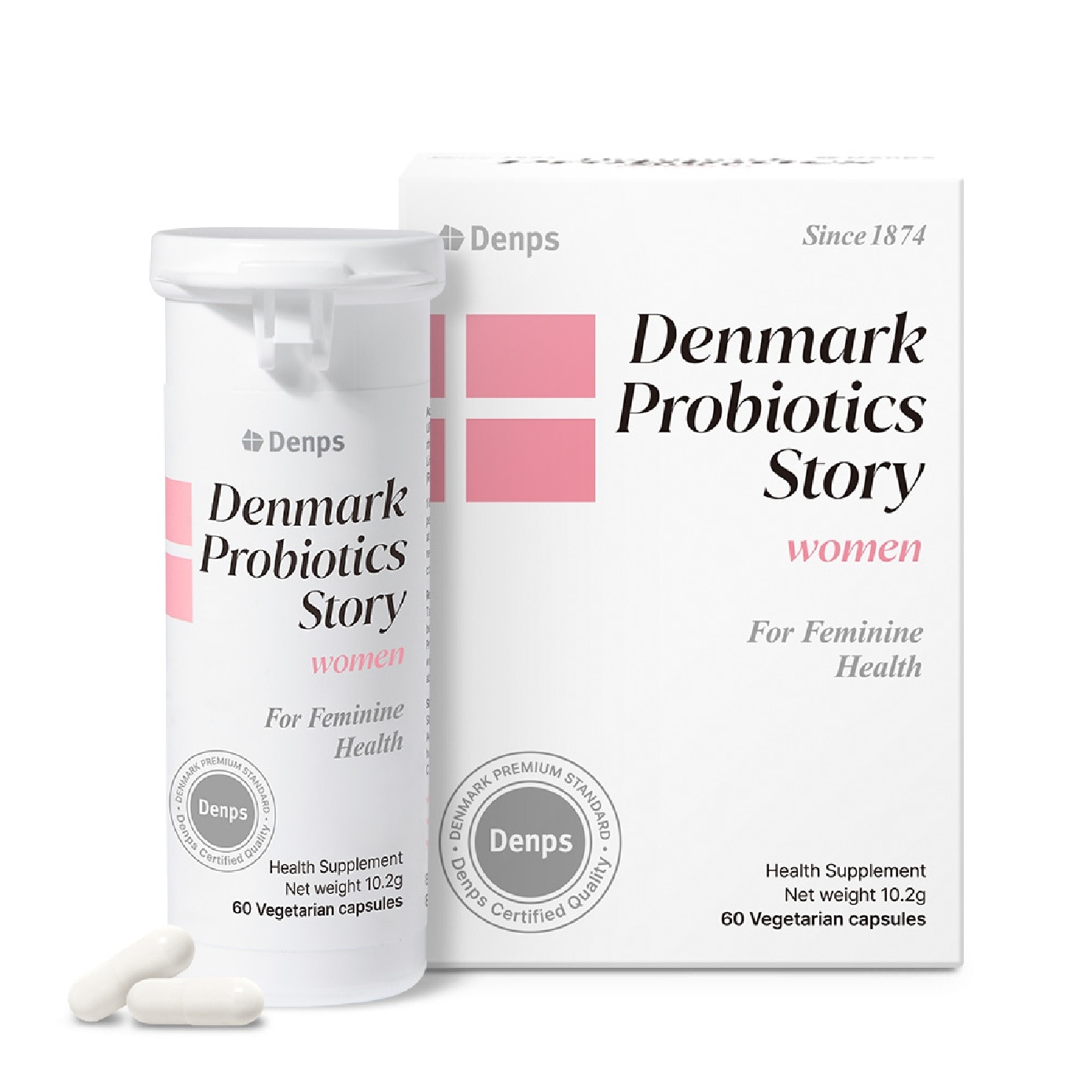 [CNY] Denmark Probiotics Story Women for Feminine Health Vegetarian Capsule 60s
