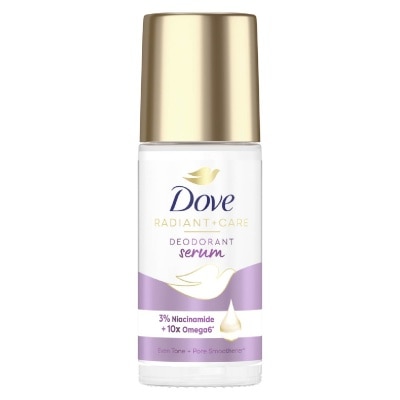 DOVE Radiant + Care Deodorant Serum Roll-on 3% Niacinamide + 10x Omega6 45ml