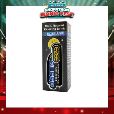 EZEE - 100% Natural Sugar Free Relaxing Sleep Drink (with Real Passion Fruit Juice Added) 20ml