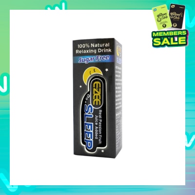 EZEE 100% Natural Sugar Free Relaxing Sleep Drink (with Real Passion Fruit Juice Added) 20ml