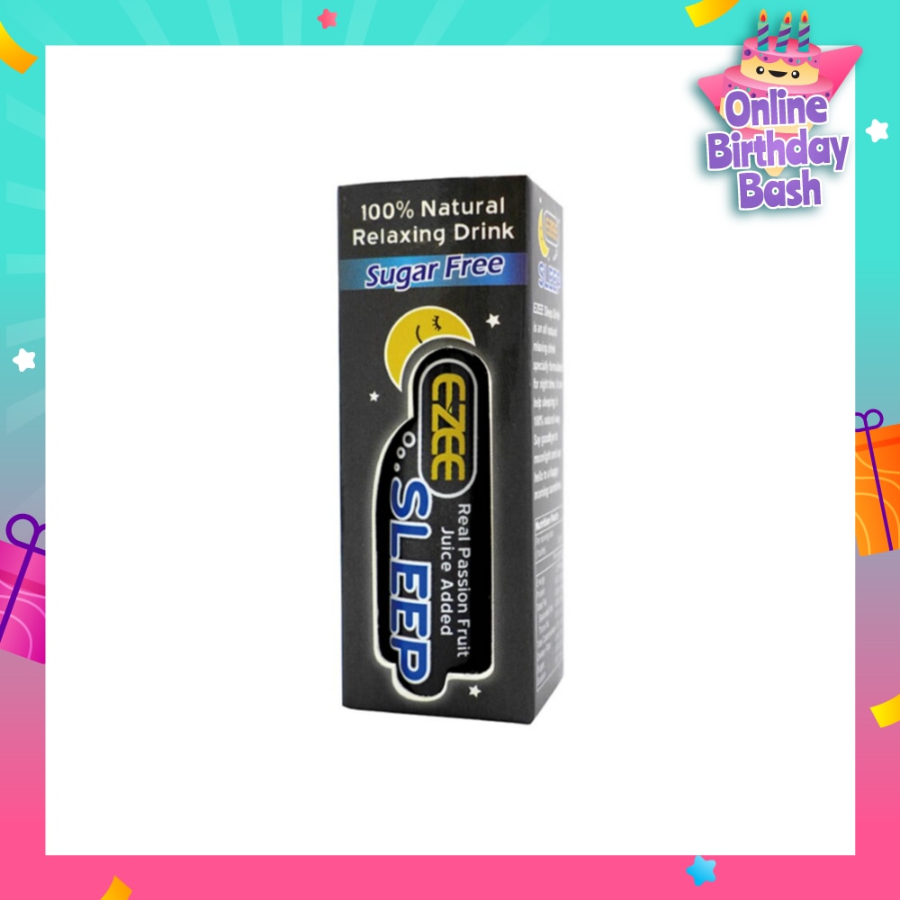 100% Natural Sugar Free Relaxing Sleep Drink (with Real Passion Fruit Juice Added) 20ml