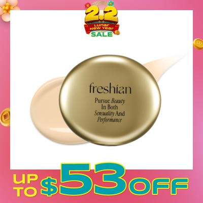 FRESHIAN Egg-Like Vegan Cover Cushion SPF50 PA++ 203 Medium Beige 12g