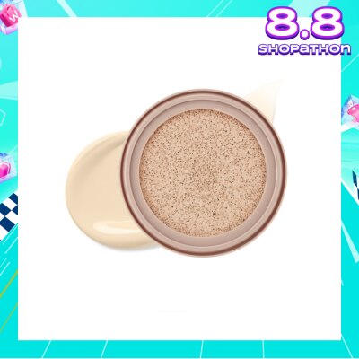 FRESHIAN Egg-Like Vegan Glow Cushion SPF35 PA++ 201 Light Beige (Refill) 12g
