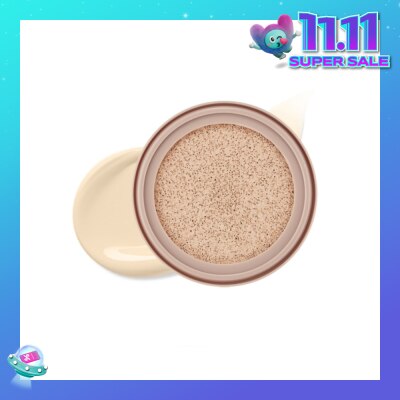 FRESHIAN Egg-Like Vegan Glow Cushion SPF35 PA++ 201 Light Beige (Refill) 12g