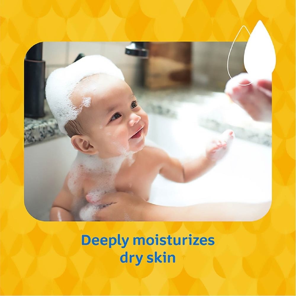 Baby Milk + Oats Moisturizing Bath Cleanses Without Drying (Washes Away 99.9% Germs) 1000ml