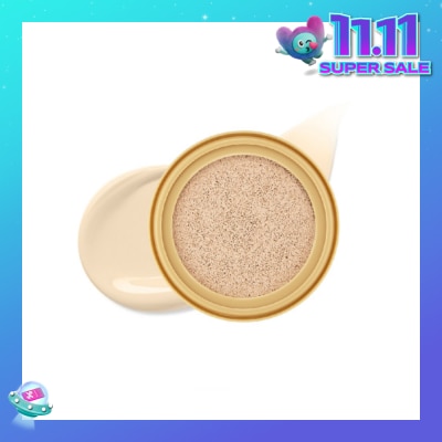 FRESHIAN Egg-Like Vegan Cover Cushion SPF50 PA++ 201 Light Beige Refill 12g (Expiry: May`2026)