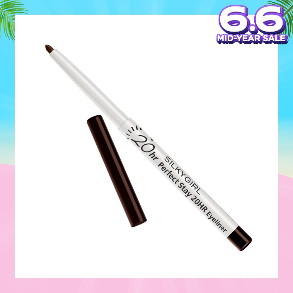 SILKYGIRL Perfect Stay 20HR Eyeliner 02 Darkest Brown
