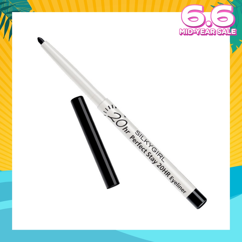 SILKYGIRL Perfect Stay 20HR Eyeliner 01 Blackest Black