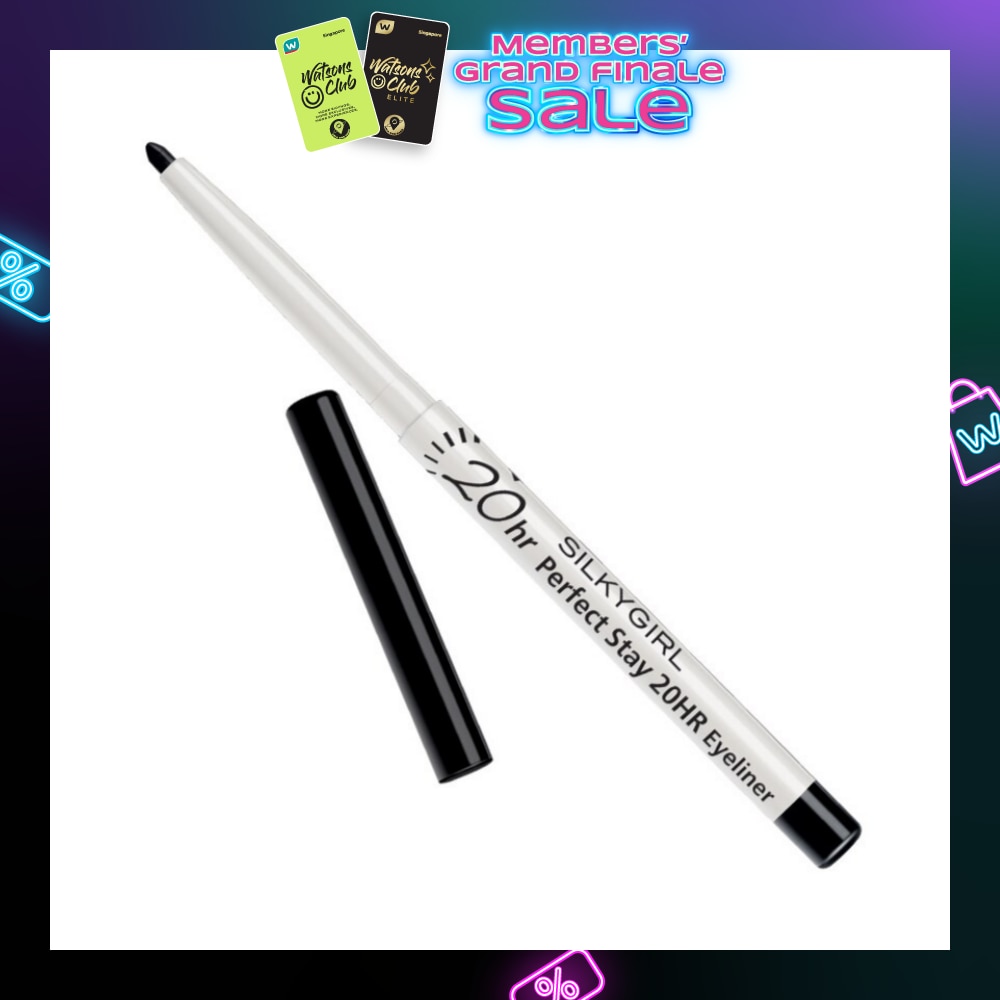 SILKYGIRL Perfect Stay 20HR Eyeliner 01 Blackest Black