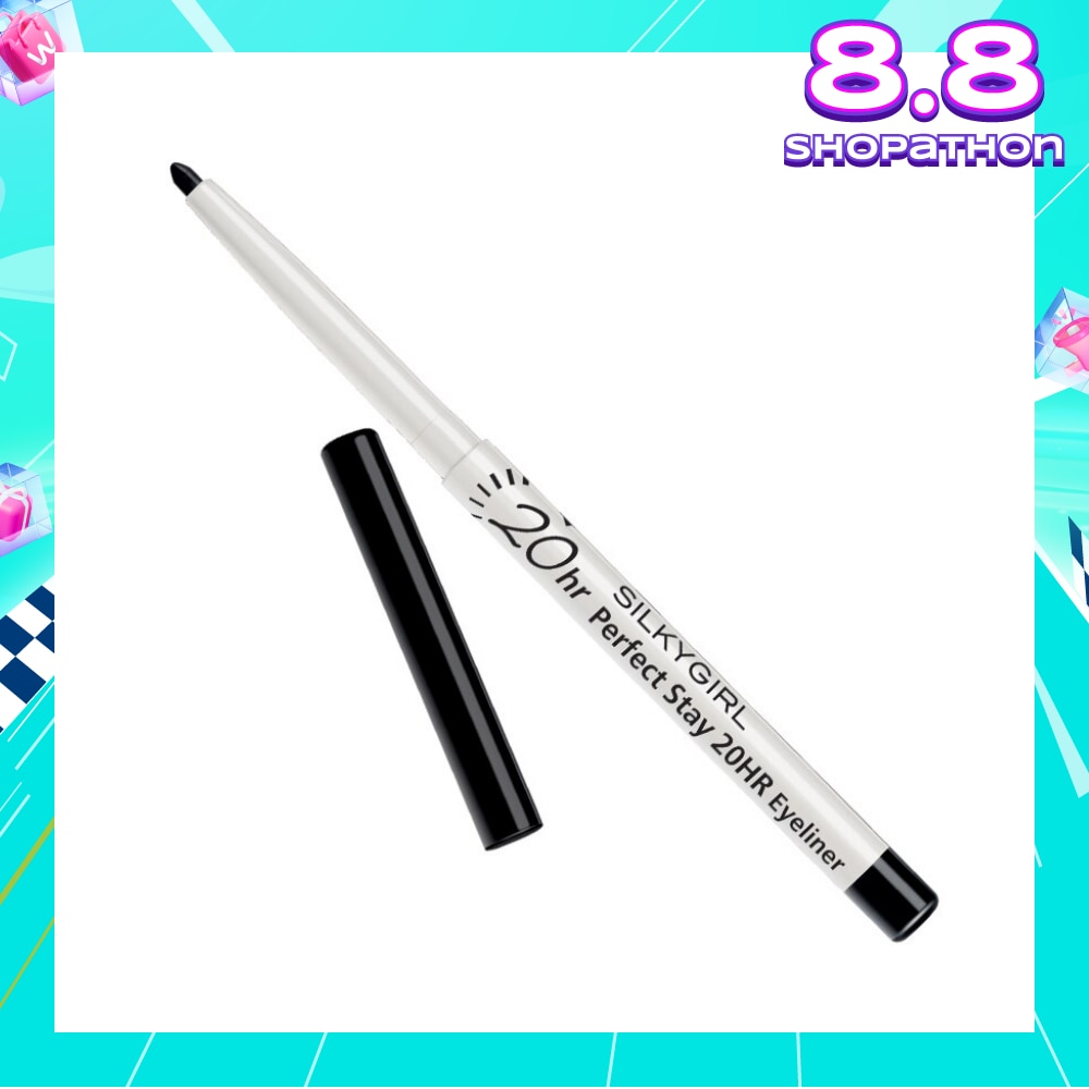 SILKYGIRL Perfect Stay 20HR Eyeliner 01 Blackest Black