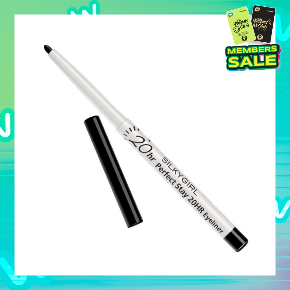 SILKYGIRL Perfect Stay 20HR Eyeliner 01 Blackest Black