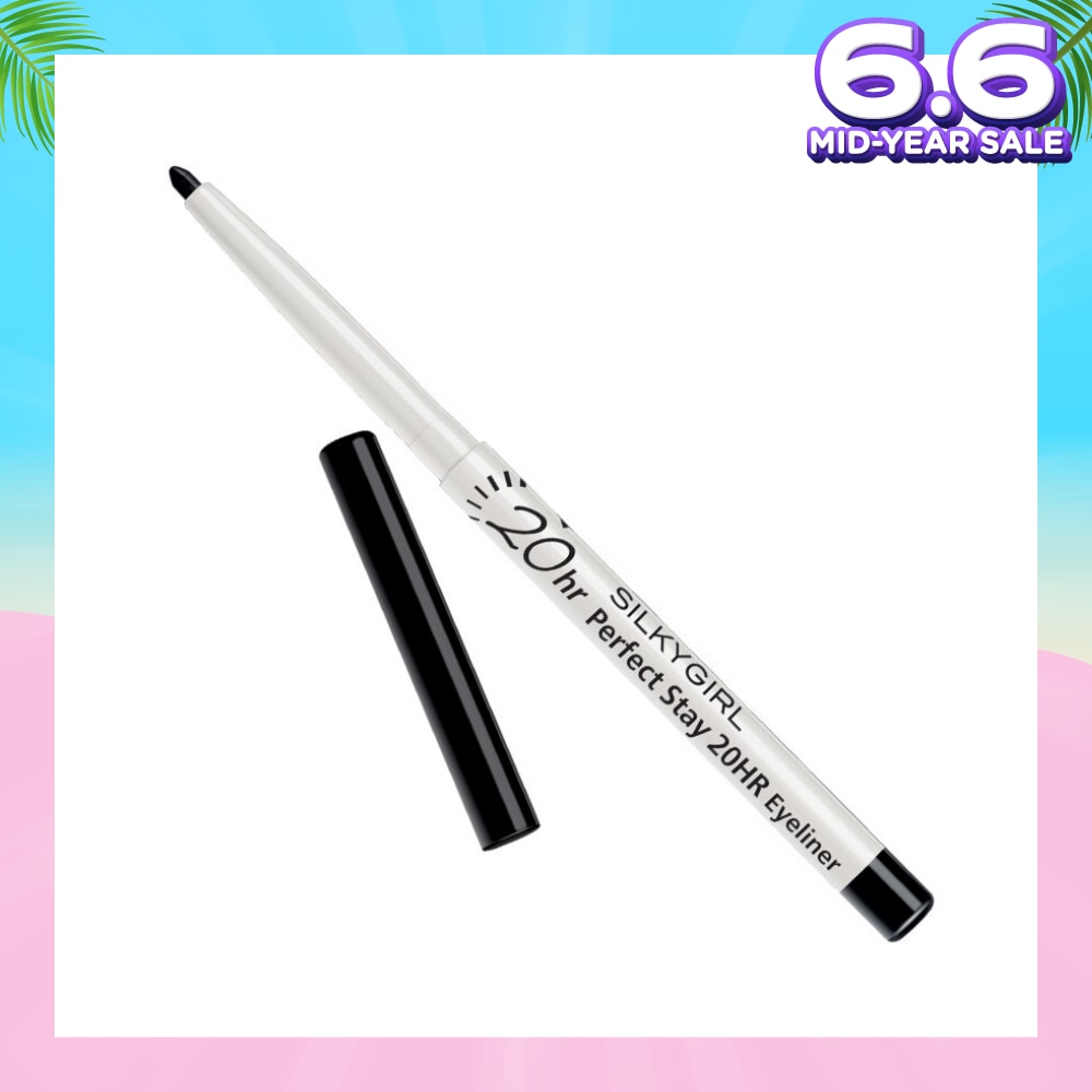 SILKYGIRL Perfect Stay 20HR Eyeliner 01 Blackest Black