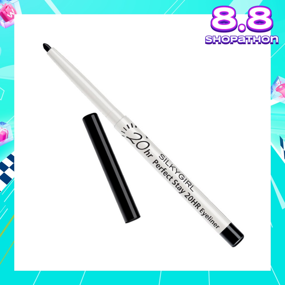 SILKYGIRL Perfect Stay 20HR Eyeliner 01 Blackest Black