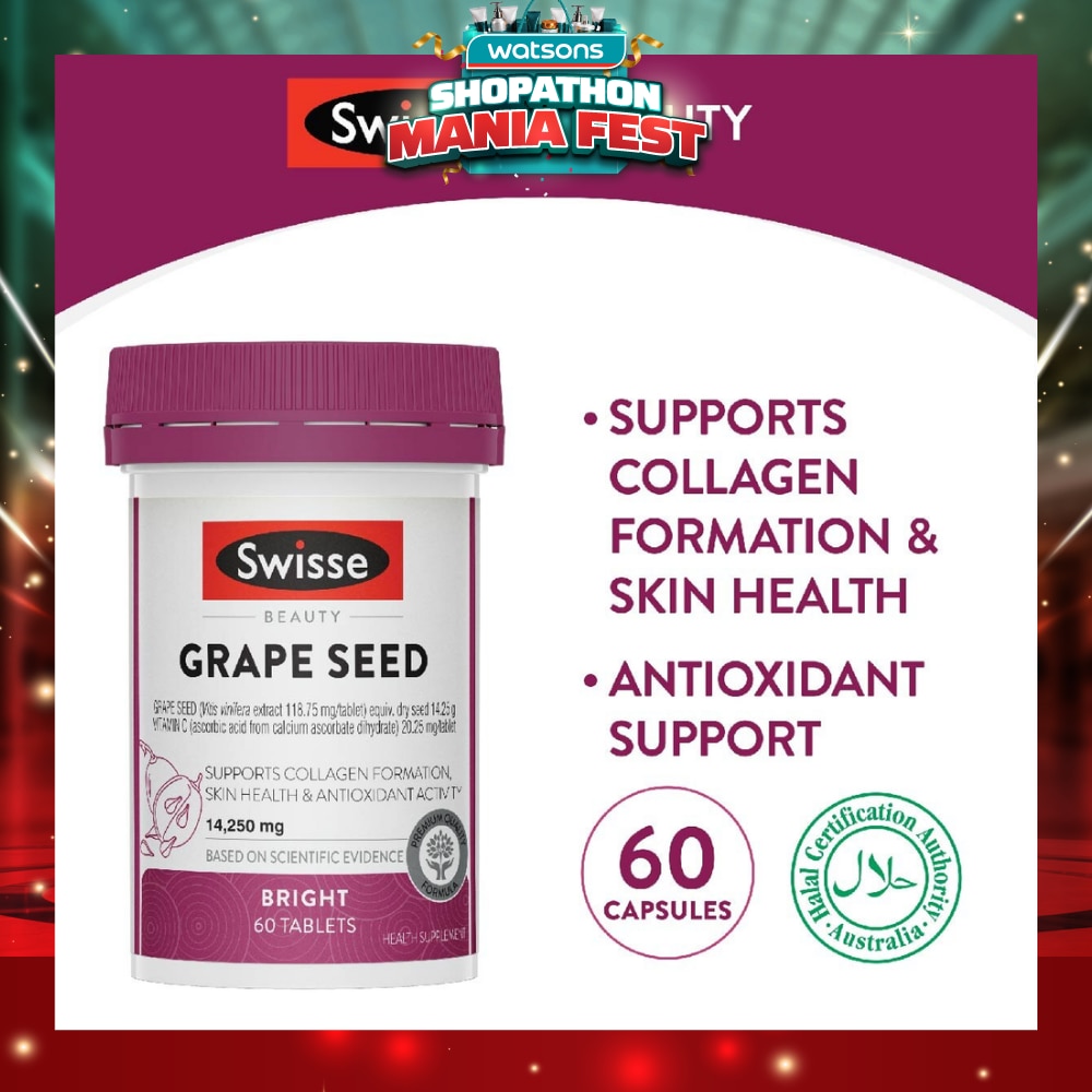 Ultiboost Grapeseed With Vitamin C 60's
