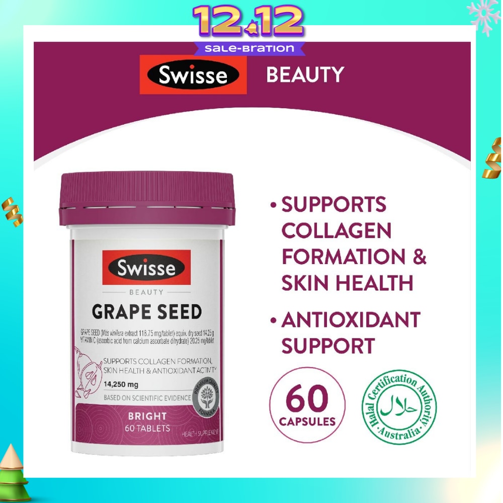 Ultiboost Grapeseed With Vitamin C 60's