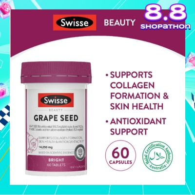 SWISSE Ultiboost Grapeseed With Vitamin C 60's