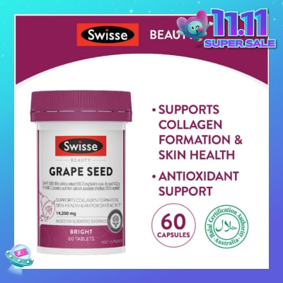 SWISSE Ultiboost Grapeseed With Vitamin C 60's