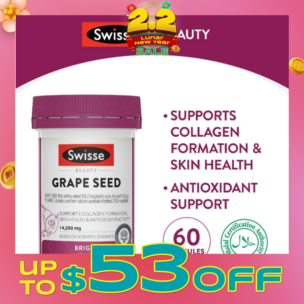 Ultiboost Grapeseed With Vitamin C 60's