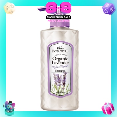 MOIST DIANE - Botanical Organic Lavender Shampoo 480ML