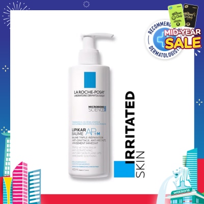 LA ROCHE-POSAY Lipikar Baume AP+M (Anti-Scratching Body Moisturiser with Niacinamide for Eczema-Prone Skin & Babies) 400ml