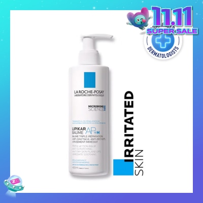 LA ROCHE-POSAY Lipikar Baume AP+M (Anti-Scratching Body Moisturiser with Niacinamide for Eczema-Prone Skin & Babies) 400ml