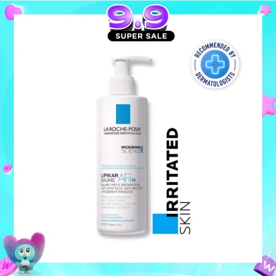 LA ROCHE-POSAY - Lipikar Baume AP+M (Anti-Scratching Body Moisturiser with Niacinamide for Eczema-Prone Skin & Babies) 400ml image