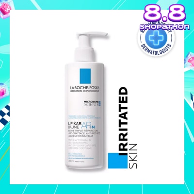 LA ROCHE-POSAY Lipikar Baume AP+M (Anti-Scratching Body Moisturiser with Niacinamide for Eczema-Prone Skin & Babies) 400ml
