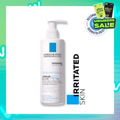 LA ROCHE-POSAY Lipikar Baume AP+M (Anti-Scratching Body Moisturiser with Niacinamide for Eczema-Prone Skin & Babies) 400ml