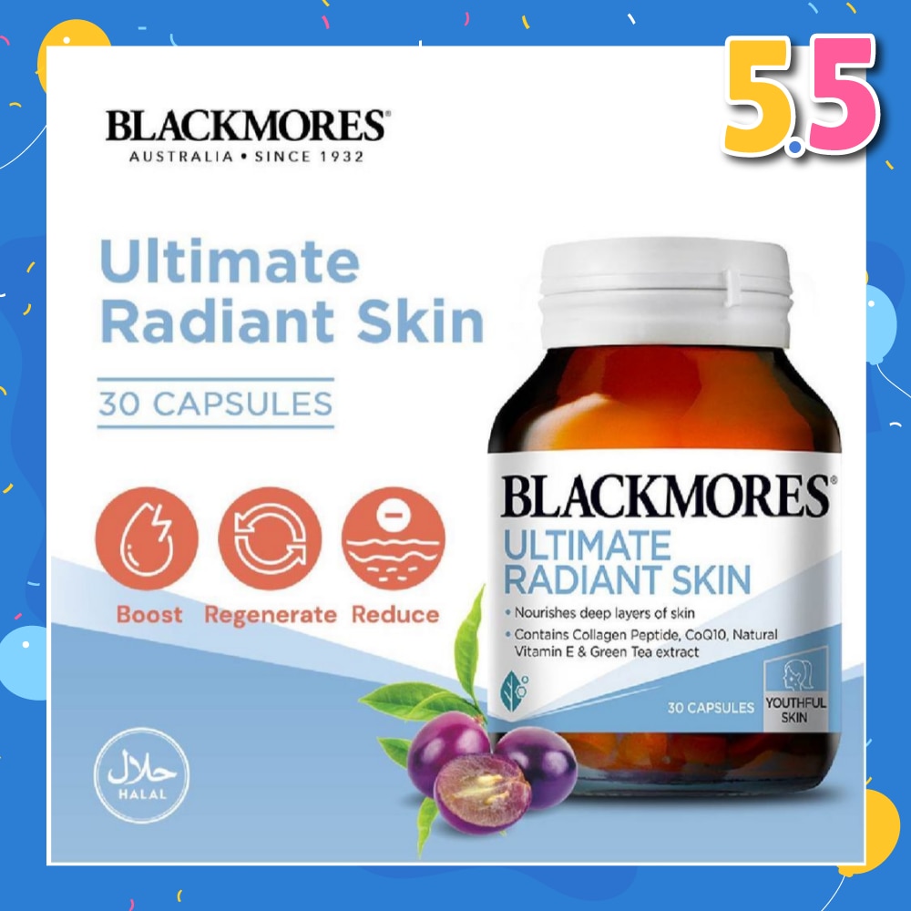 Blackmores Ultimate Radiant Skin Capsules 30s