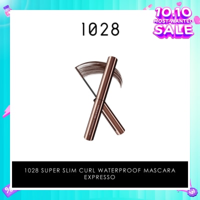 1028 Super Slim Curl Waterproof Mascara (Expresso) 1s