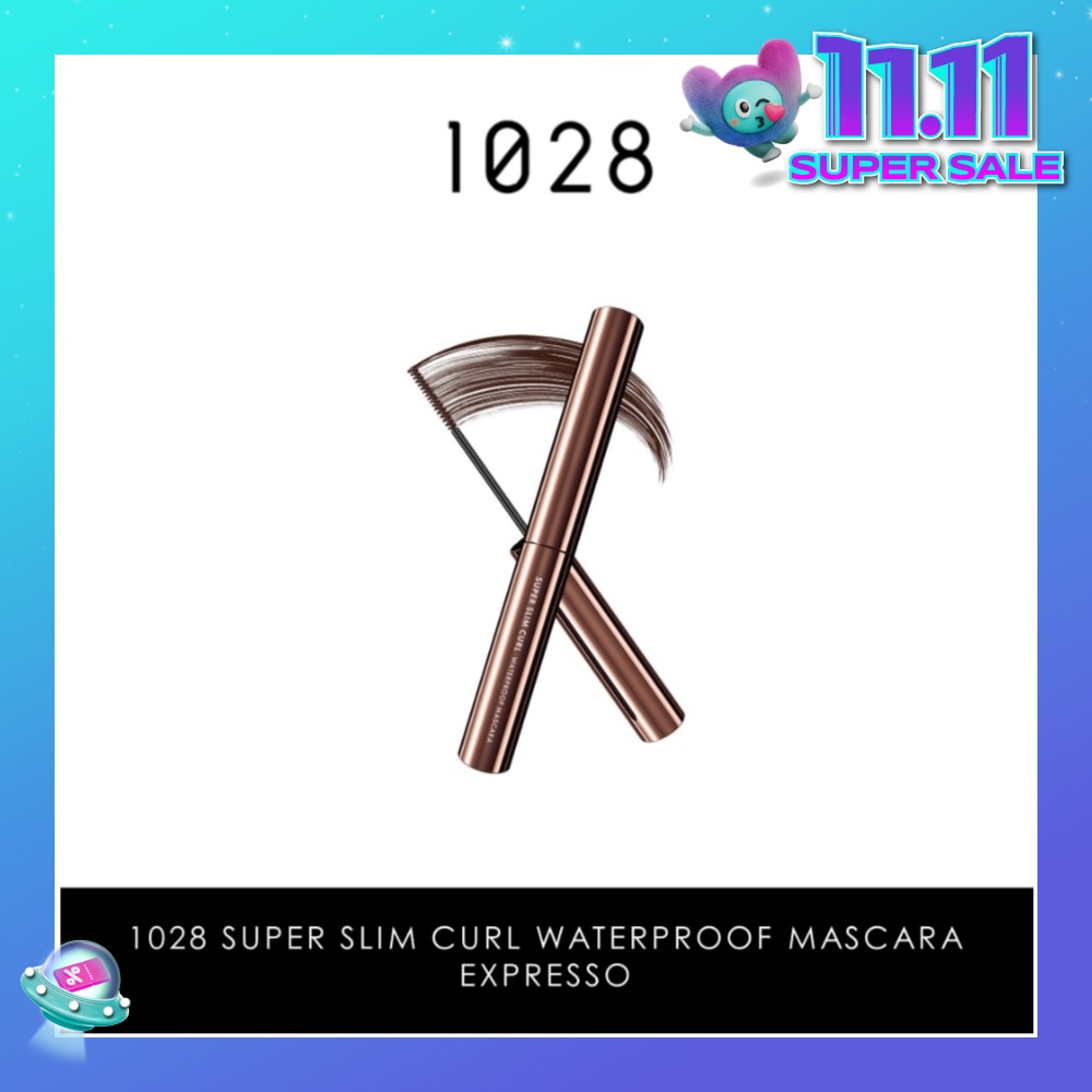 Super Slim Curl Waterproof Mascara (Expresso) 1s