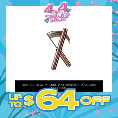 1028 - Super Slim Curl Waterproof Mascara (Expresso) 1s