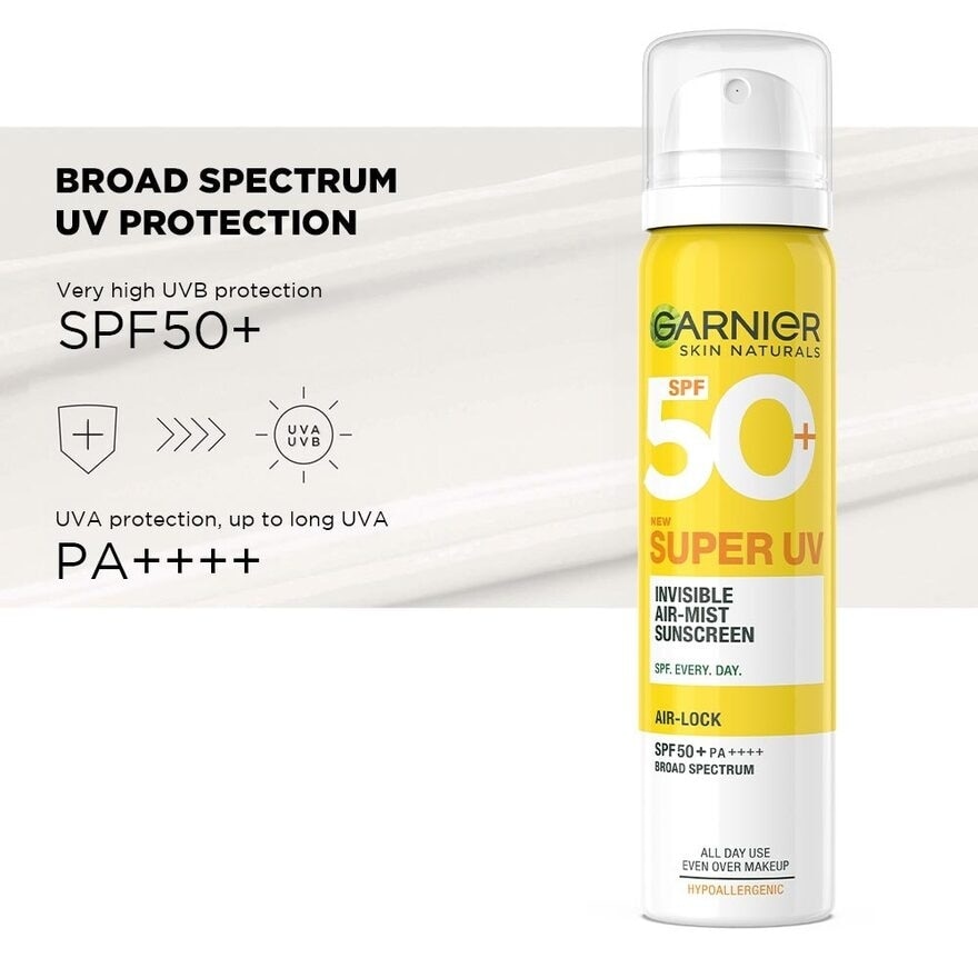 Super UV Invisible Air-Mist Sunscreen SPF50+ PA++++ 75ml