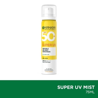 GARNIER Super UV Invisible Air-Mist Sunscreen SPF50+ PA++++ 75ml